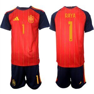 David Raya Red Soccer Jersey Suit